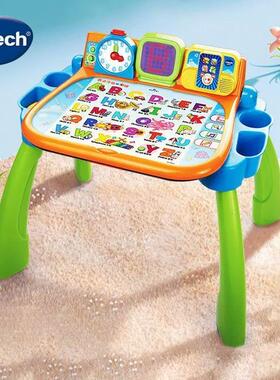 伟易达点触学习桌豪华版儿童早教益智多功能游戏桌玩具2-6岁
