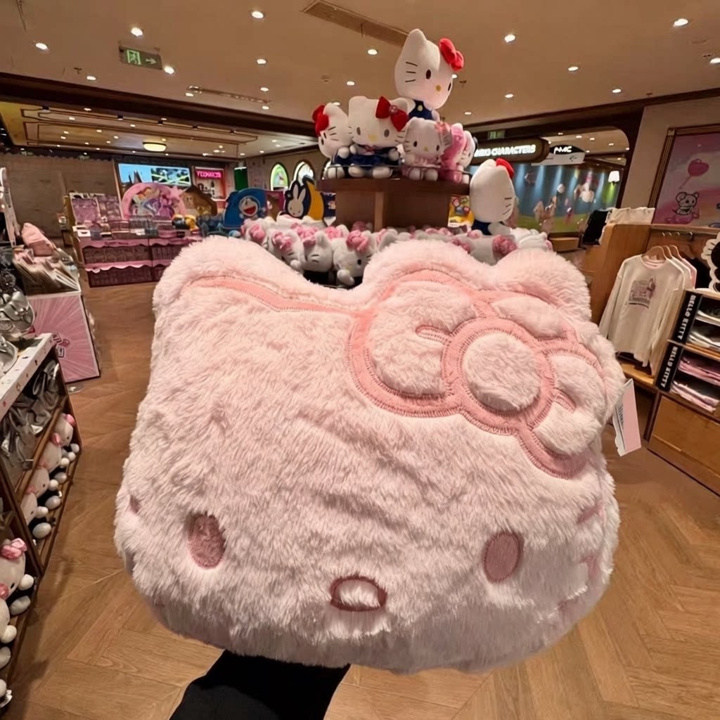 少女心hellokitty沙发卧室抱枕腰部床头靠垫车载毛绒玩偶女生礼物