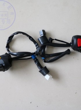 适用铃木小跑极客飒GSX150F左手把座GSX155FN街车右手把大灯开关