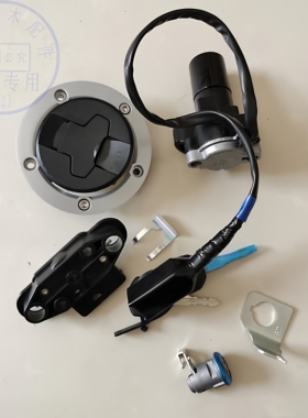 适用铃木极客飒GSX150N/F套锁街车GSX155NK油箱盖全车电锁车座锁