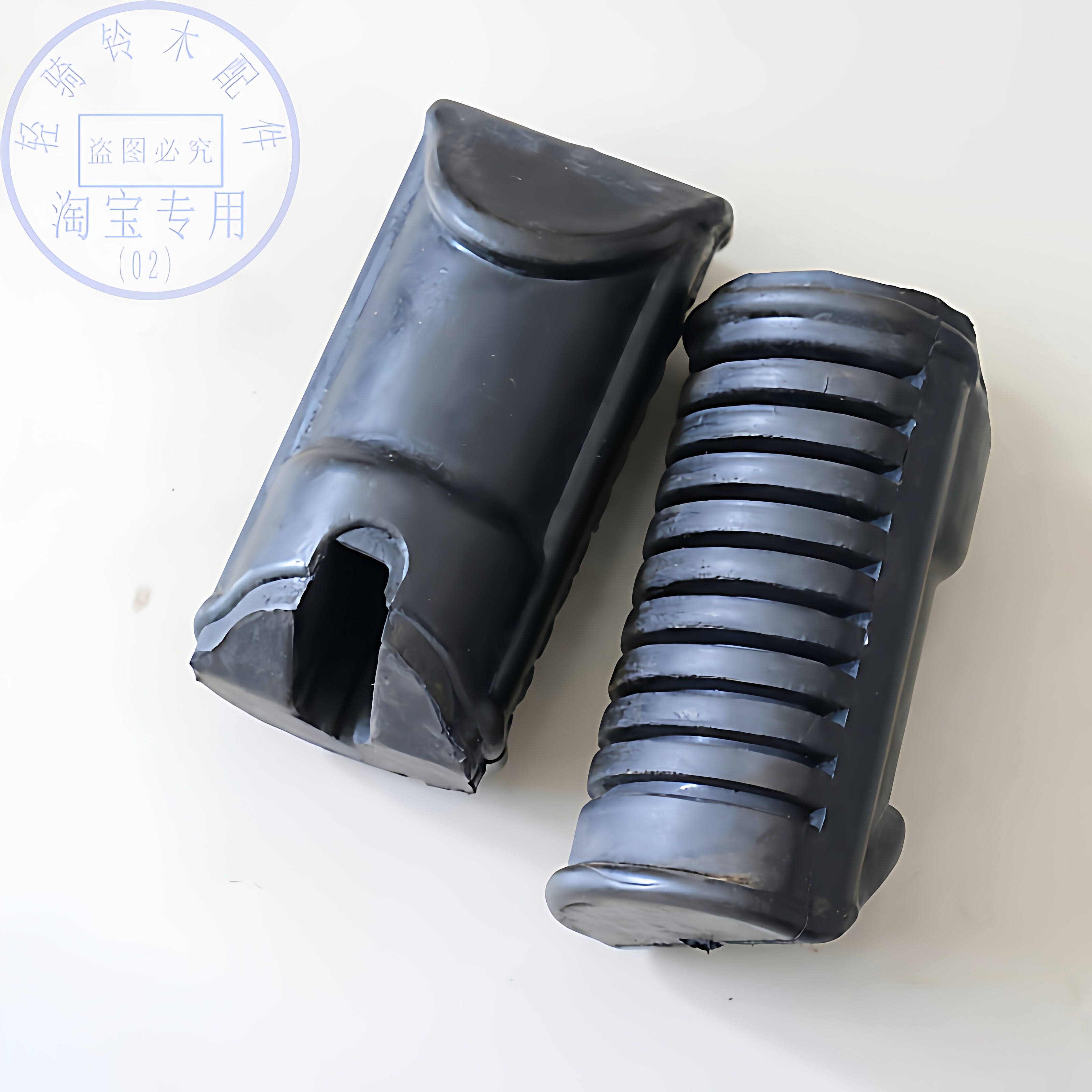 适用铃木骏驰GT125/X前搁脚架皮子摩托车配件QS125-5脚踏脚蹬橡胶