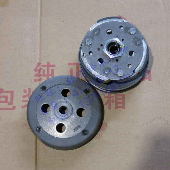 轻骑铃木乐至丽至皮带轮后离合器