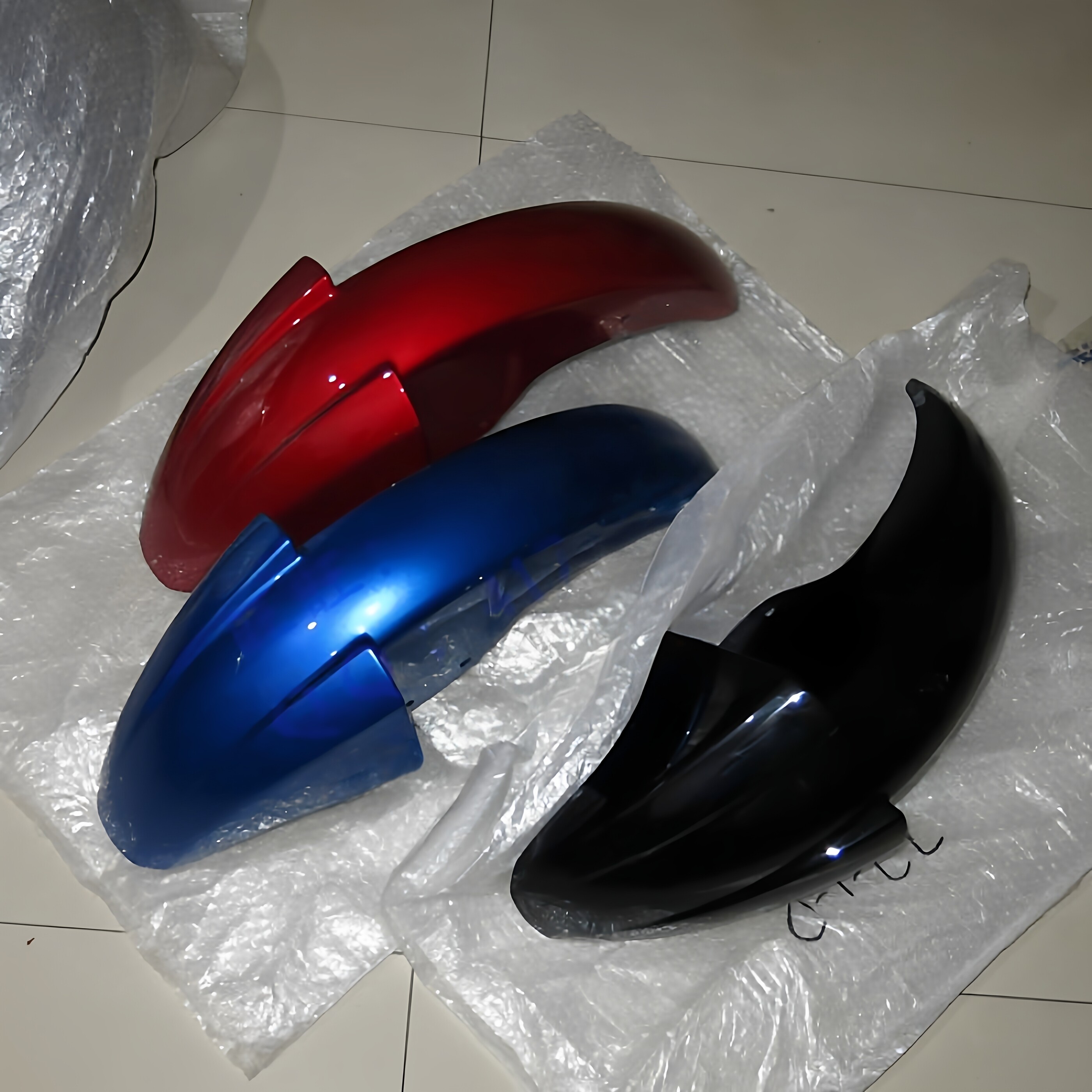 适用轻骑铃木新骏驰GT125X前瓦摩托车QS125-5G/H挡泥板挡水挡沙盖