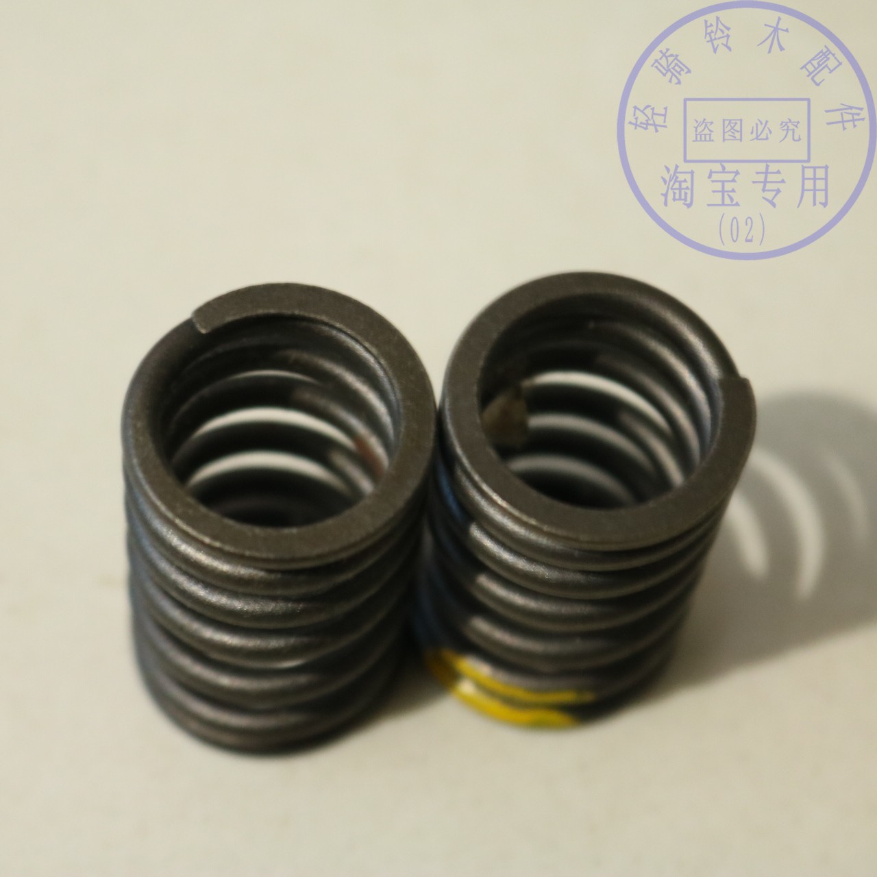 轻骑铃木气门弹簧赛驰弹簧座圈