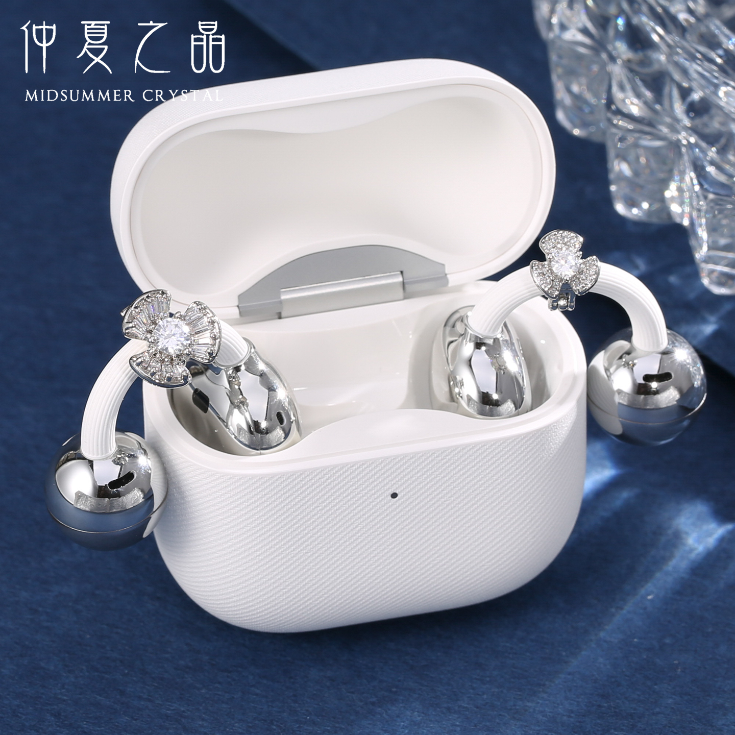 仲夏之晶耳夹耳机钻扣免拆可盖