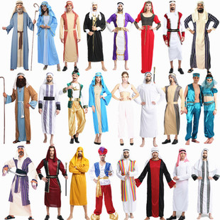 万圣节服装阿拉丁神灯印度舞演出服夜店ds游戏服 阿拉伯女郎服