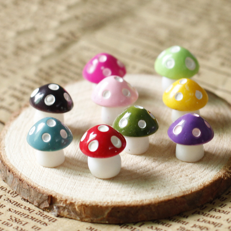 多肉植物花盆小蘑菇摆件蘑菇造型装饰品多肉苔藓微景观创意装饰品