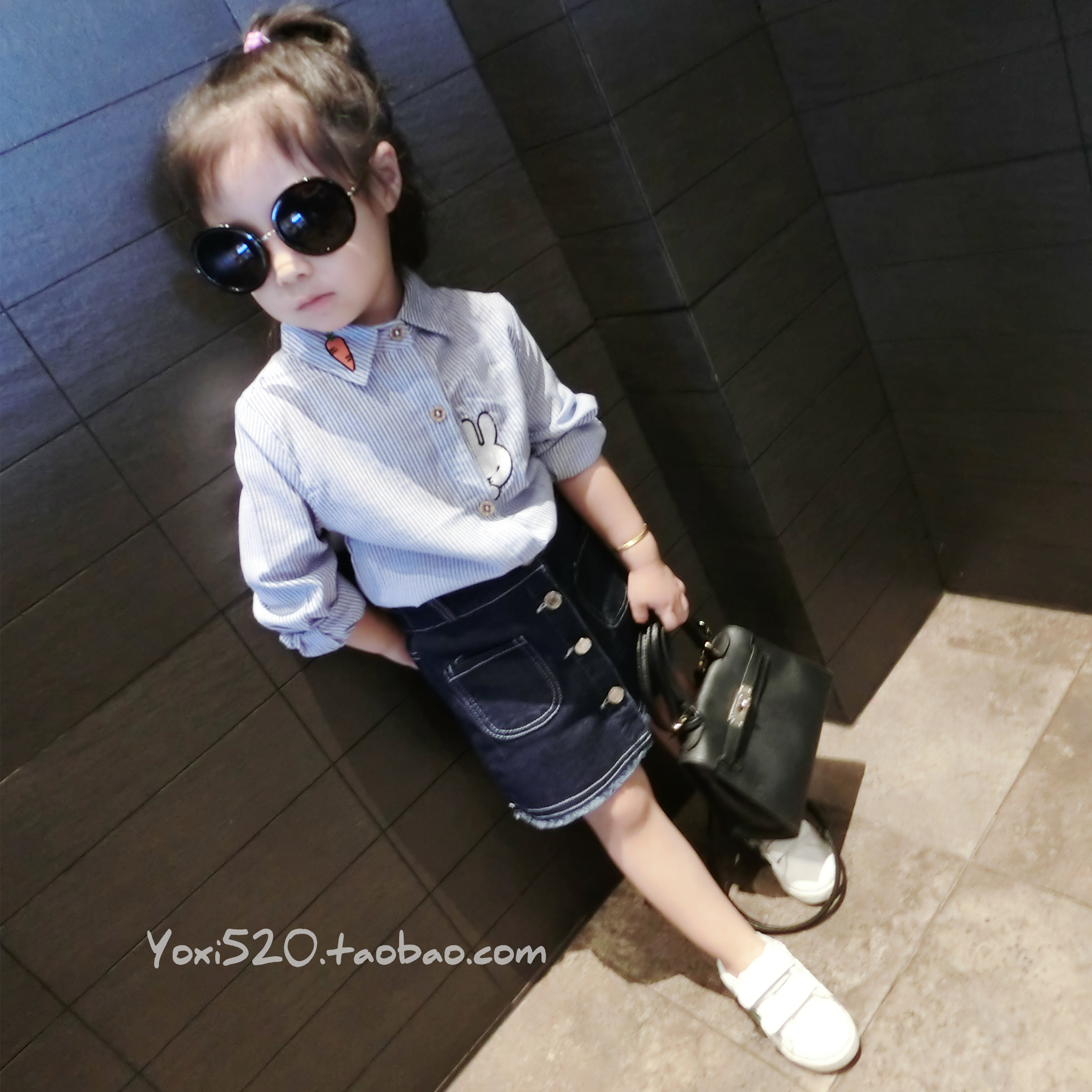 Jupe enfant en toile - Ref 2052534 Image 3