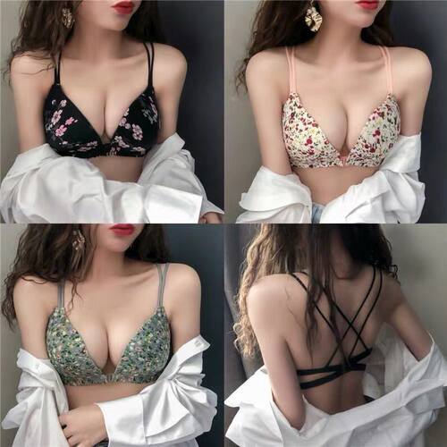 法国趣安芬无钢圈韩版内衣女青春