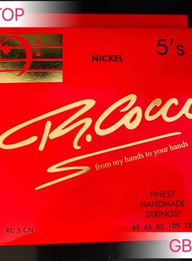 R.cocco 贝司弦 贝斯弦  镍弦5弦  Nickel 贝斯弦 意大利产 GBTOP