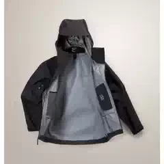 Outdoor Single-Layer Jacket for Men and Women, Spring and Autumn Trendy Brand Windproof and Waterproof Mountaineering Clothing, Three-Layer Taped Hard Shell Jacket