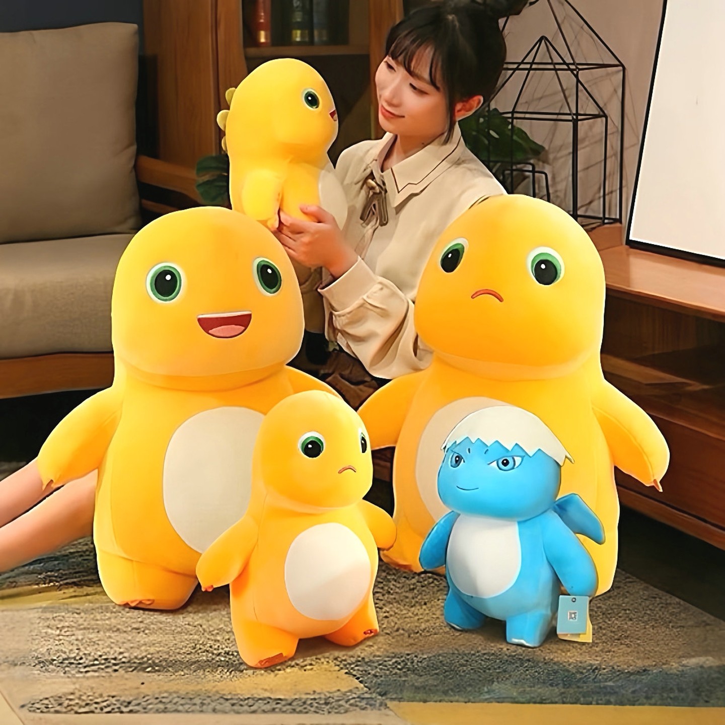 正版可爱奶龙公仔暴暴龙玩偶儿童大号毛绒玩具抱枕玫瑰花女生礼物,玩具/童车/益智/积木/模型,毛绒/玩偶/公仔/布艺类玩具,淘宝优惠券,粉丝福利购,淘宝优惠卷