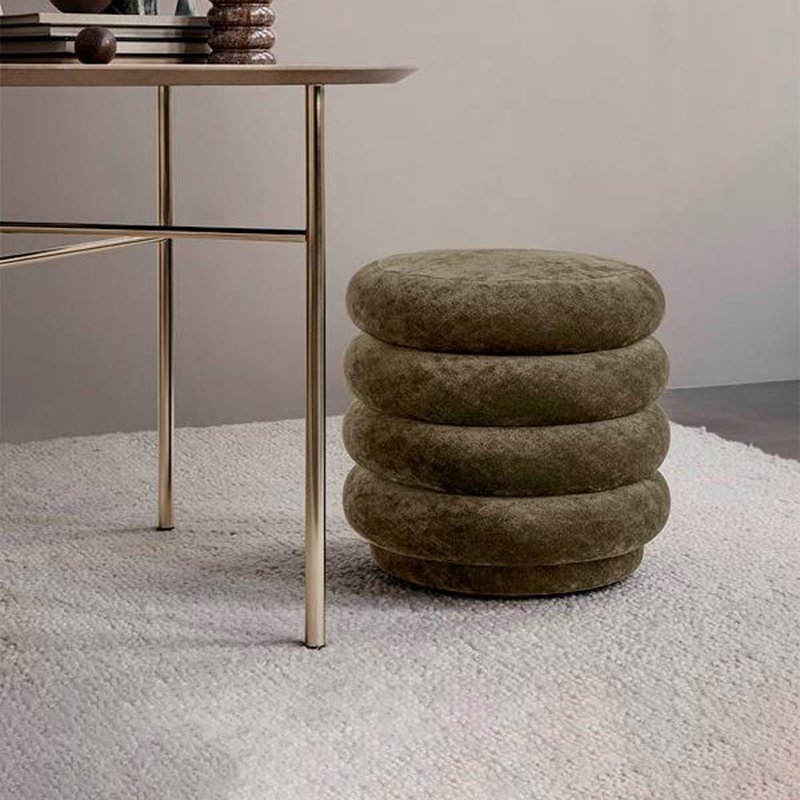 北欧矮凳玄关换鞋凳时尚圆凳脚踏