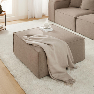 鞋店服装店沙发凳试换鞋凳长正方形搁脚凳脚踏小沙发延长贵妃榻