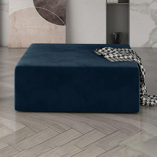 凳长正方形搁脚凳店铺休息沙发凳脚踏 店沙发试换鞋 北欧鞋 店服装