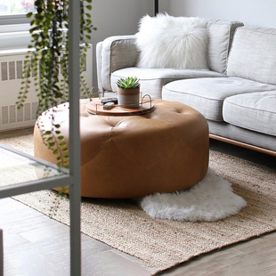 轻奢简约现代衣帽间沙发凳北欧凳子奢华服装 店沙发凳圆脚踏更衣室