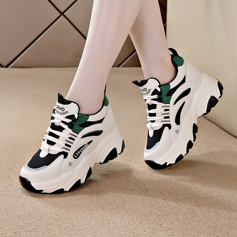 休闲内增高舒适时尚春夏网纱网鞋