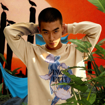 以太假说长袖T恤2025原创新款