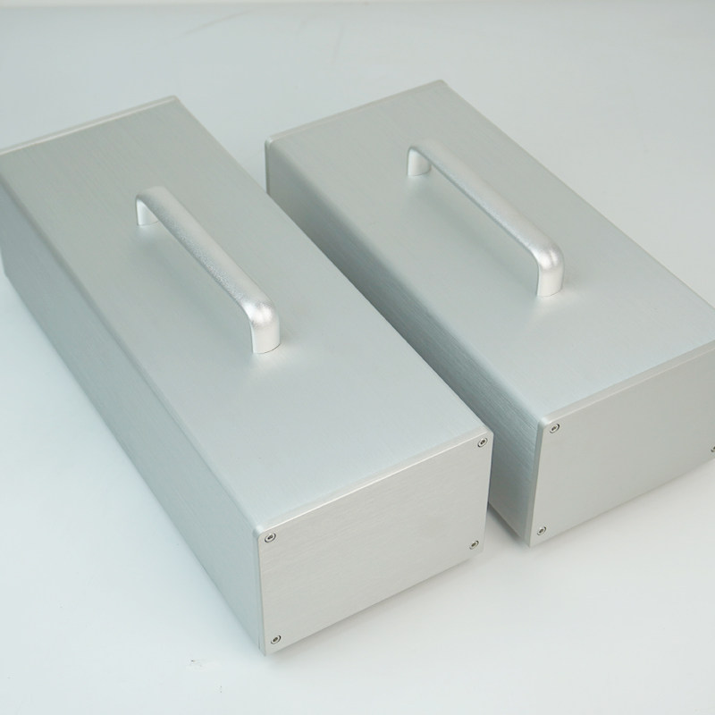 130*90全铝合金多用途机箱 电源滤波器外壳 分体功放胆机壳DIY