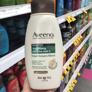 保税现货澳洲Aveeno艾维诺控油去屑保湿修护成人燕麦洗发水354ml