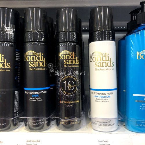 现货速发 澳洲 Bondi Sands美黑自晒免晒古铜色泡沫慕斯200ml