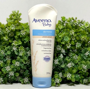 保税现货澳洲Aveeno艾维诺宝宝燕麦保湿舒缓润肤乳婴幼儿面霜206g