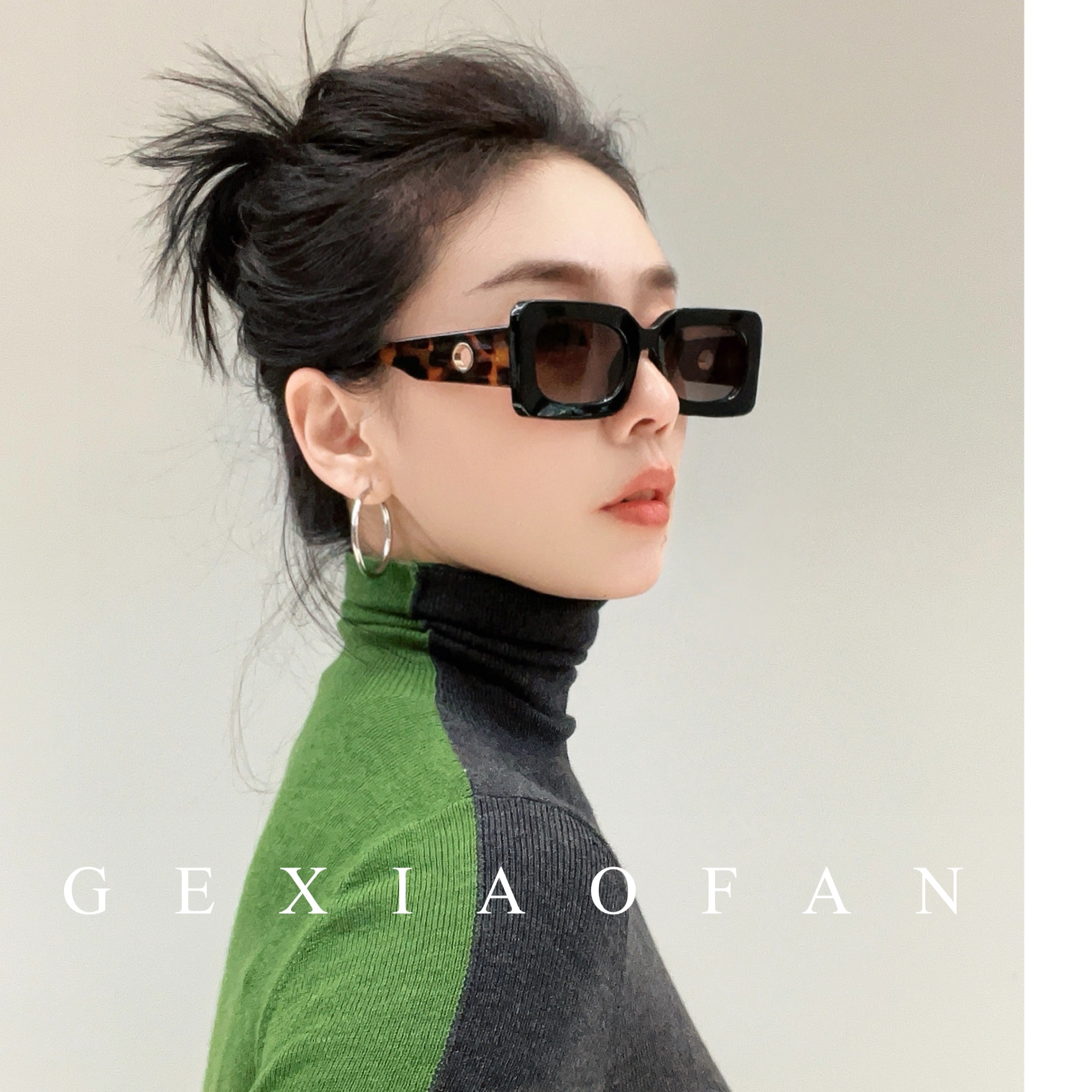 秀场定制款时尚潮流墨镜