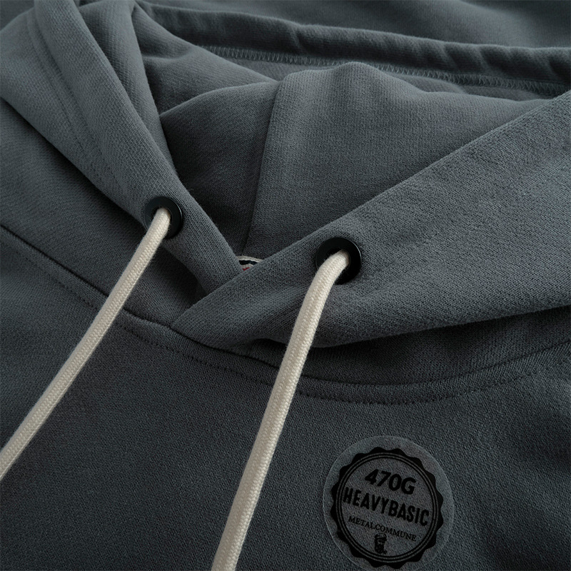 重磅纯棉加厚加绒袋鼠兜连帽卫衣