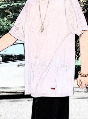 ZUPONE回馈款Tagless下摆小标Box Logo Tee打底衫短袖T恤男女同款