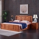 双人床红木家具刺猬紫檀实木床主卧团圆大床2米大床婚床 新中式