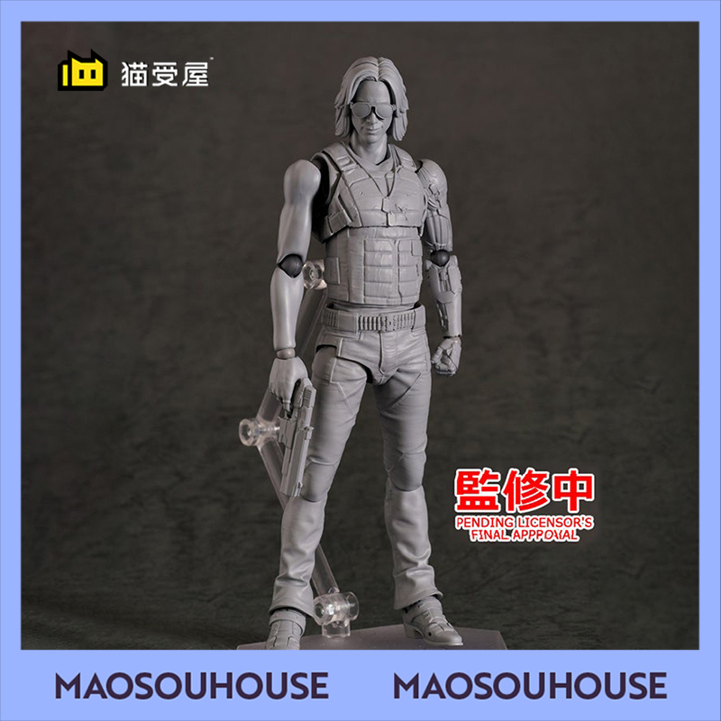 猫受屋】定金 GSC 赛博朋克2077 强尼银手 基努里维斯 figma 手办