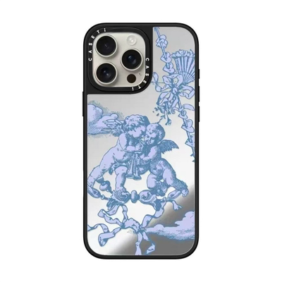 caseti联名丘比特爱心天使情侣iPhone16promax适用于苹果15pro手机壳14保护套17promaxMagSafe磁吸华强北代购