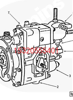 美国cumminsKTA50-G4 PUMP FUEL PT燃油泵 高压油泵柴油泵3059004