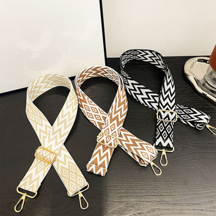 包包带子单肩斜挎包带编织带子但背包宽带百搭替绳换调节加长