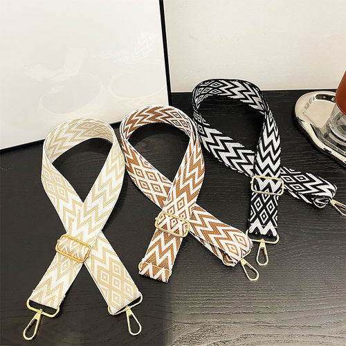 包包带子单肩斜挎包带编织带子但背包宽带百搭替绳换调节加长