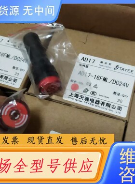 请询价-AD17-16FML/DC24V 上海天逸红色蜂鸣器AD17