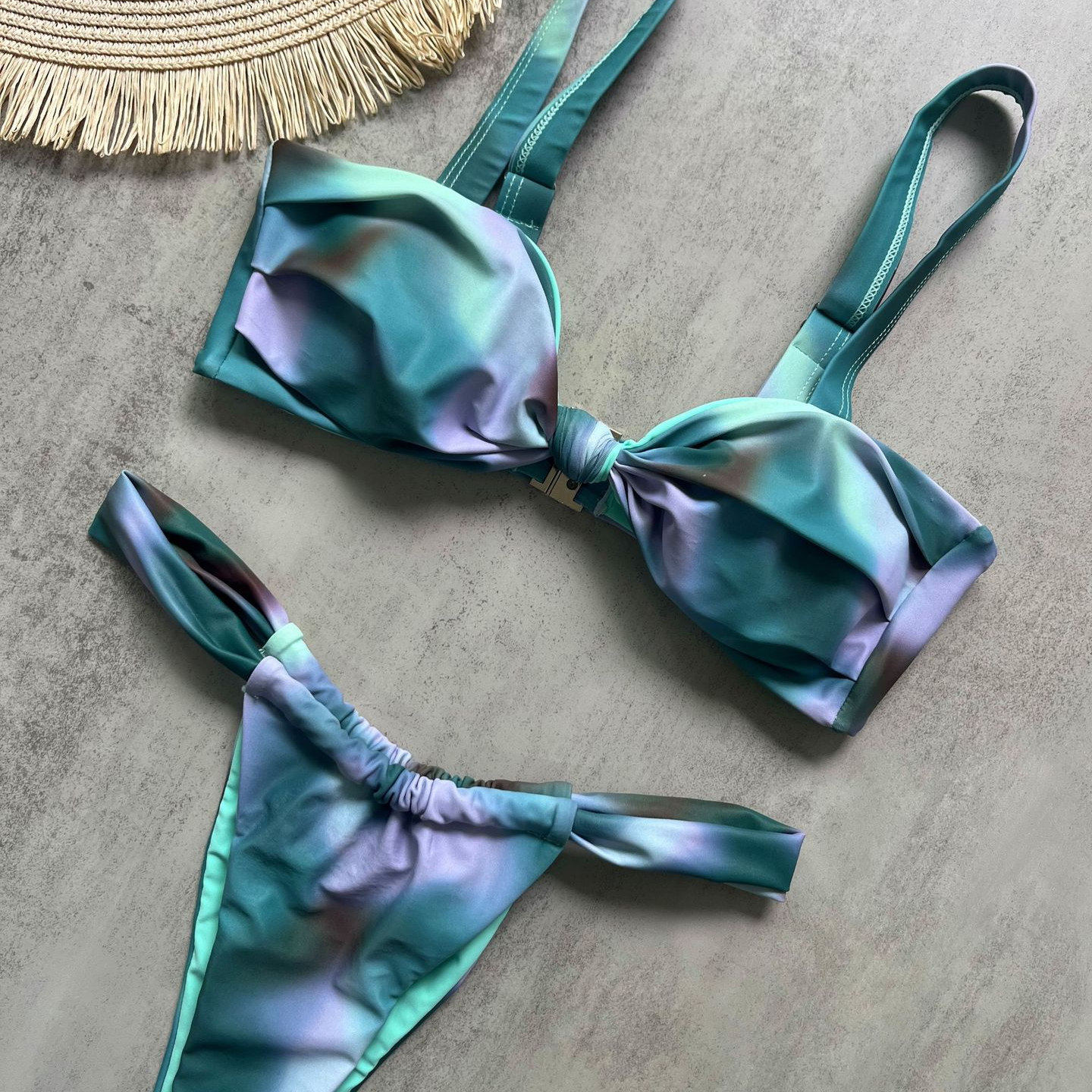 复古印花性感三角杯比基尼女士海边沙滩bikini swimsuit women22,运动/瑜伽/健身/球迷用品,比基尼,淘宝优惠券,粉丝福利购,淘宝优惠卷