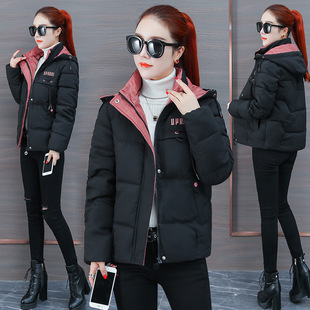 新款 2023冬季 小个子外套袄ins港风宽松面包服加厚 韩版 棉衣女短款
