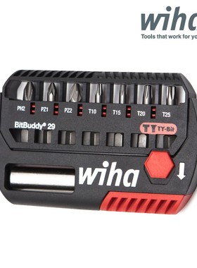 进口德国Wiha威汉电动起子头42137十字米字星型批头匣42138 42139
