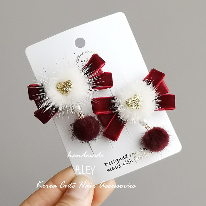 过年喜庆吊坠对夹包邮