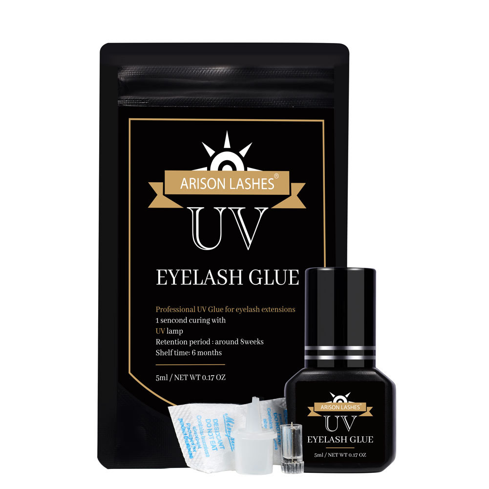 睫毛胶跨境1秒固化睫毛胶UV胶水美睫师专业速干嫁接胶水