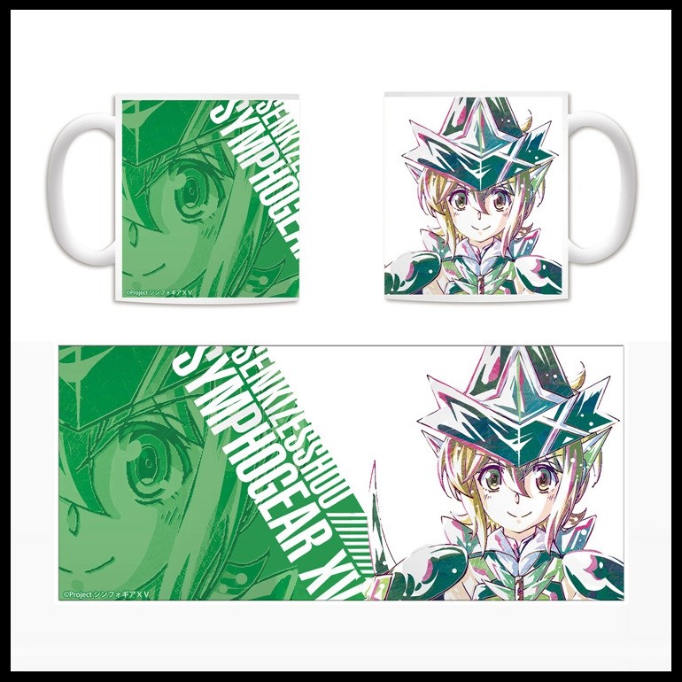 战姬绝唱XV 玛利亚·凯尊武娜·伊娃 动漫陶瓷马克杯子水杯周边