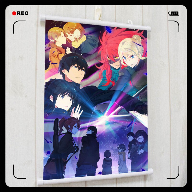 魔法科高校的劣等生司波达也深雪千叶艾莉卡挂画海报壁画卷轴布画