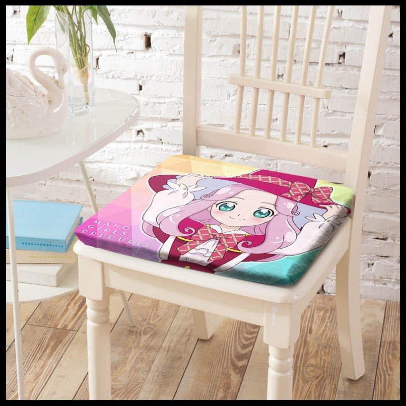 魔法使光之美少女周边 朝日奈未来 花海言叶 学生坐垫座垫椅垫