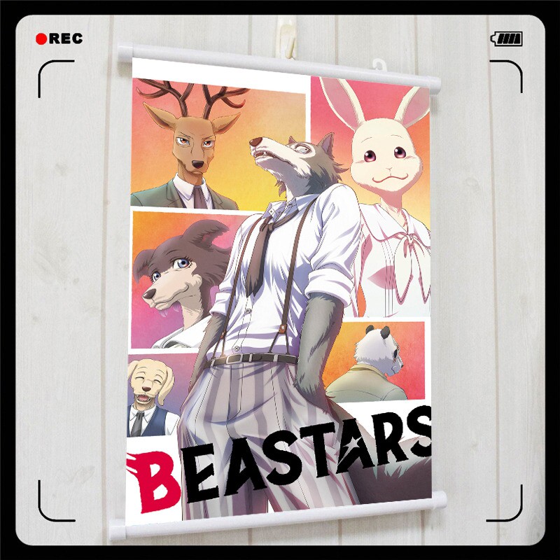 动物狂想曲BEASTARS 春雷格西路易茱诺动漫挂画海报壁画布画周边