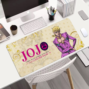JOJO周边 乔鲁诺乔巴拿 阿帕基 纳兰迦 动漫鼠标垫电竞键盘垫桌垫