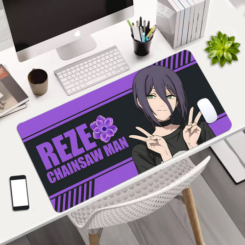 Chainsaw Man电锯人 蕾塞 周边二次元特大号电脑鼠标垫键盘垫桌垫