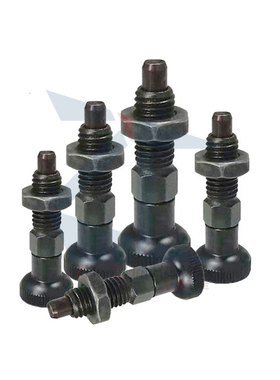 ZAQ01/11粗牙复位旋转柱塞PMXAS/PMXKS6/8/10/12分度销手柄螺栓