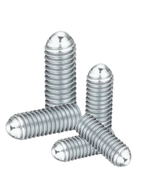 PKZ13锁紧螺丝RSU3/4/5/6/8/10/12/16定位限位微调固定滚动螺栓