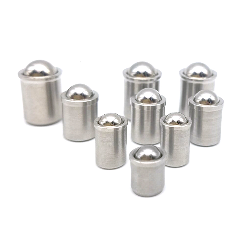 （品质保证）压入式球头柱塞 ZAL01/PFSSN5 定位珠碰珠光身波珠伸